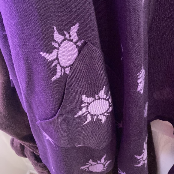 🎊DRAPE CARDIGAN - DISNEY TANGLED DREAM PURPLE - Picture 5 of 11